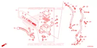 MAITRE CYLINDRE DE FREIN AVANT pour Honda SH 125 SPORTY 4ED de 2024