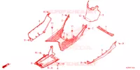 MARCHE PIEDS pour Honda SH 125 ED de 2024