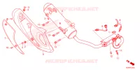 SILENCIEUX D'ECHAPPEMENT pour Honda SH 125 SMART TOP BOX de 2024