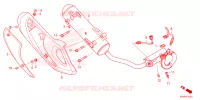 SILENCIEUX D'ECHAPPEMENT pour Honda SH 125 5ED de 2024