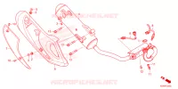 SILENCIEUX D'ECHAPPEMENT pour Honda SH 150 ED de 2024