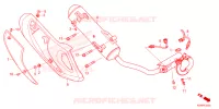SILENCIEUX D'ECHAPPEMENT pour Honda SH 150 2ED de 2024