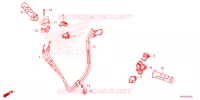 COMMODO   LEVIER   CABLE pour Honda SH 150 5ED de 2024