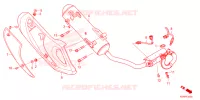 SILENCIEUX D'ECHAPPEMENT pour Honda SH 150 4ED de 2024