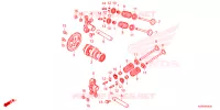 ARBRE A CAMES   SOUPAPE pour Honda SH 150 2ED de 2024