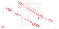 CLIGNOTANT pour Honda CB 500 HORNET de 2024