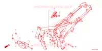 CADRE pour Honda CBF 125 de 2024