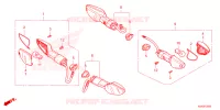 CLIGNOTANT pour Honda CBF 125 de 2024