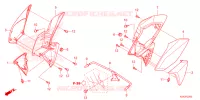 OUIES DE RADIATEUR pour Honda CBF 125 de 2024