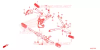 REPOSE PIED pour Honda CBF 125 de 2024