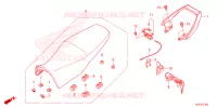 SELLE pour Honda CBF 125 de 2024