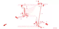 PEDALE pour Honda CB 650 R de 2024