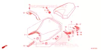 SELLE pour Honda CBR 500 R de 2024