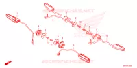 CLIGNOTANT pour Honda CBR 500 R ABS de 2024