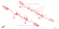 CLIGNOTANT pour Honda CBR 500 R ABS de 2024