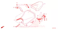 SELLE pour Honda CBR 500 R ABS de 2024