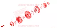 EMBRAYAGE pour Honda PIONEER 1000-5P BASE de 2024
