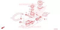 MAITRE CYLINDRE DE FREIN AVANT pour Honda PIONEER 1000-5P BASE de 2024