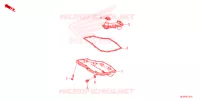 CARTER   POMPE   FILTRE A HUILE pour Honda PIONEER 1000-5P TRAIL de 2024