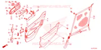 PORTE AVANT pour Honda PIONEER 1000-5P TRAIL de 2024