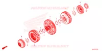 EMBRAYAGE pour Honda PIONEER 1000-5P FOREST de 2024