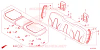 SELLE AVANT pour Honda PIONEER 1000-5P FOREST de 2024