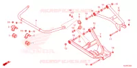 TRIANGLES   BARRE ANTI ROULIS pour Honda PIONEER 1000-5P FOREST de 2024