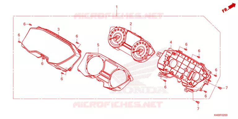 COMPTEUR  Honda SCOOTER 125 FORZA 2023  NSS125ADR_4ED