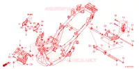 CADRE pour Honda FORZA 350 VOICE CONTROL 5E de 2024