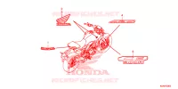 AUTOCOLLANTS pour Honda CB 300 R de 2024