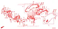 OUIES DE RADIATEUR   CAPOT DE RESERVOIR pour Honda CB 300 R de 2024