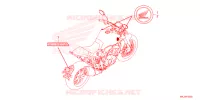 AUTOCOLLANTS pour Honda CB 1000 R de 2024