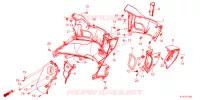 PROTEGE JAMBES pour Honda PCX 125 de 2022