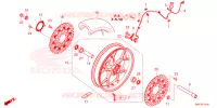 ROUE AVANT pour Honda CBR 1000 ABS de 2024