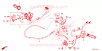 LEVIER DE GUIDON   CABLE   COMMODO pour Honda CBR 1000 RR de 2024