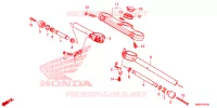 GUIDON   TE DE FOURCHE pour Honda CBR 1000 RR SP BREMBO de 2023