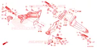 REPOSE PIED pour Honda REBEL 1100 DCT de 2024