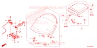 SELLE pour Honda REBEL 1100 DCT de 2024