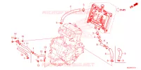 FLEXIBLE DE RADIATEUR/TUYAU D'EAU pour Honda REBEL 1100 DCT de 2024