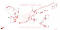 PEDALE pour Honda CRF 125 F de 2023