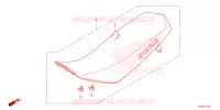 SELLE pour Honda CRF 125 F de 2023