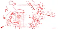 GUIDON   TE DE FOURCHE pour Honda NX 500 de 2024