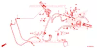 LEVIER DE GUIDON   CABLE   COMMODO pour Honda NX 500 de 2024