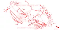 SILENCIEUX D'ECHAPPEMENT pour Honda NX 500 de 2024