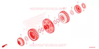 EMBRAYAGE pour Honda PIONEER 1000-3 BASE de 2024