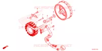 ALTERNATEUR pour Honda PIONEER 1000-3 FOREST de 2024