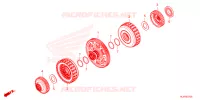 EMBRAYAGE pour Honda PIONEER 1000-3 FOREST de 2024