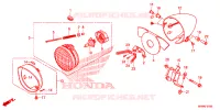 PHARE pour Honda VT 1300 C FURY de 2024