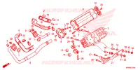 SILENCIEUX D'ECHAPPEMENT pour Honda VT 1300 C FURY de 2024