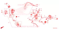 LEVIER DE GUIDON   CABLE   COMMODO pour Honda CB 1000 R de 2024